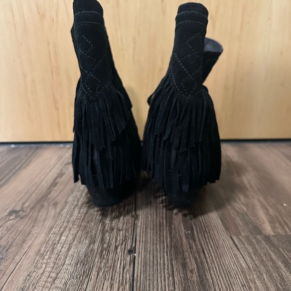 Free People Women’s Black Western Boots - Picture 4 of 5